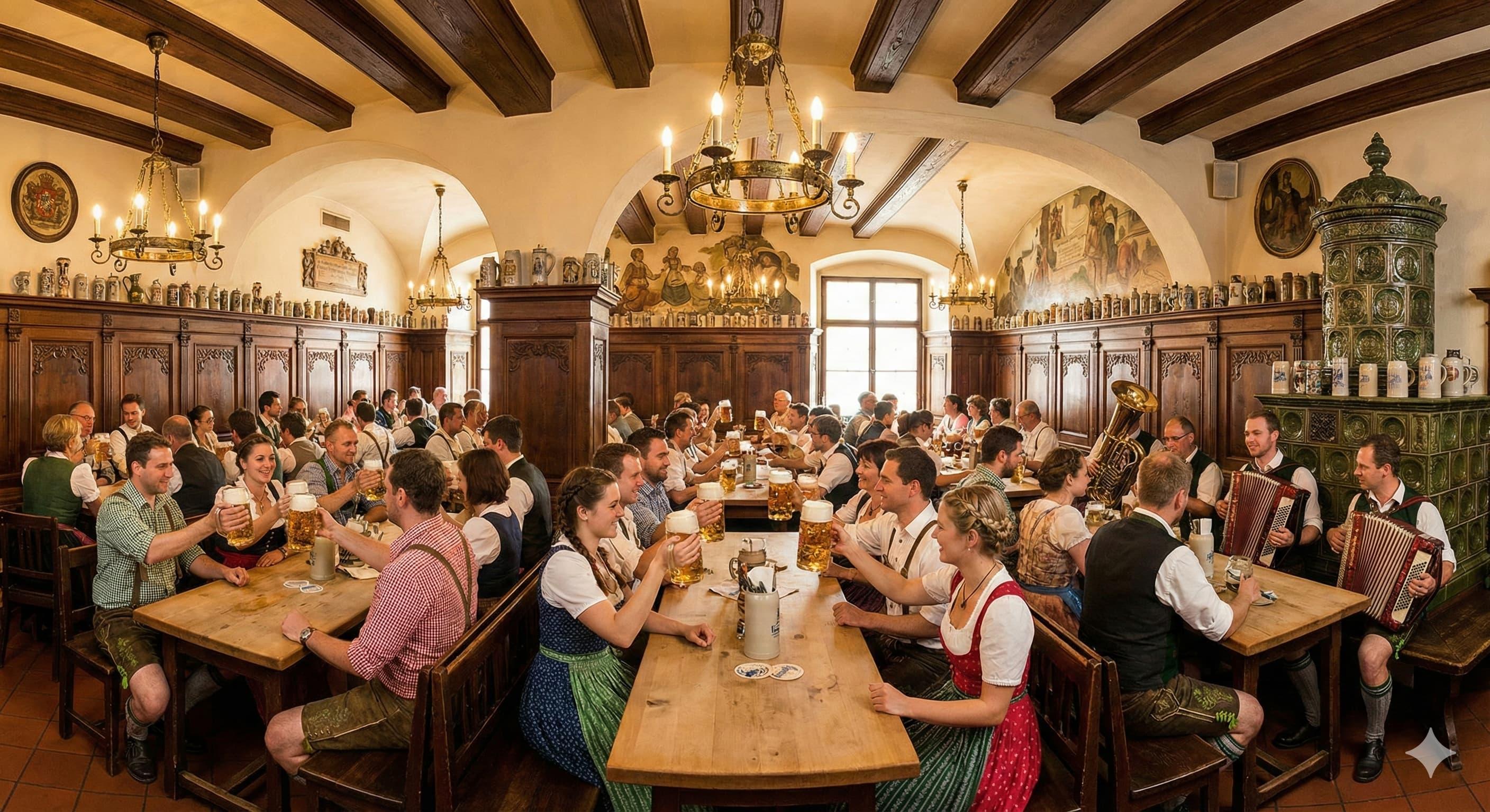 Tipica Gasthaus tedesca foresta nera