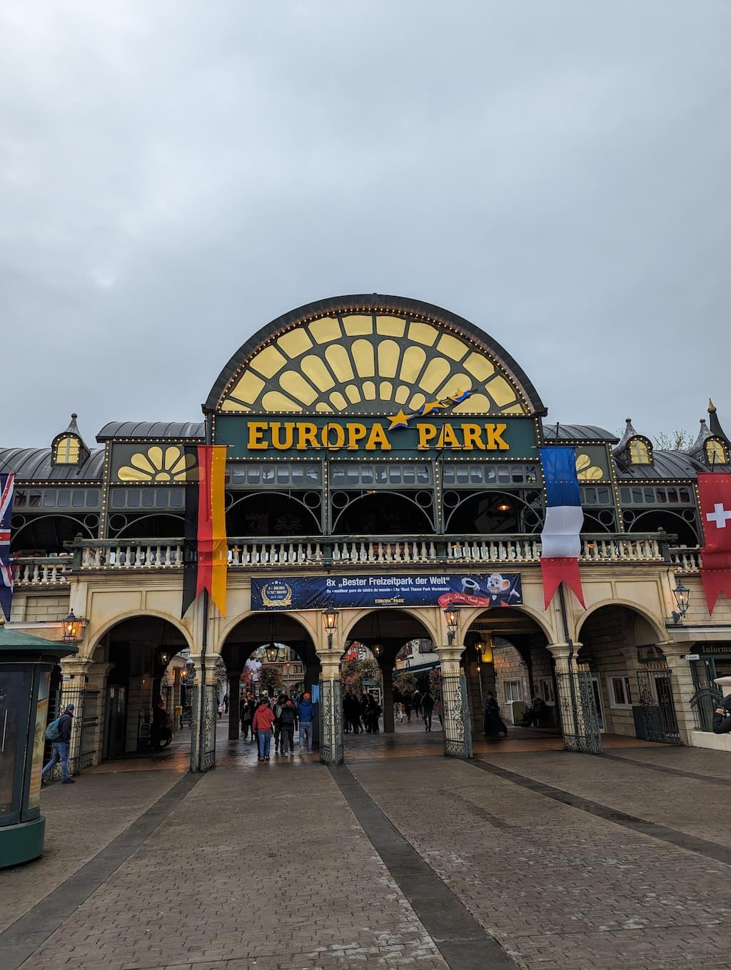 Ingresso monumentale Europa Park Rust