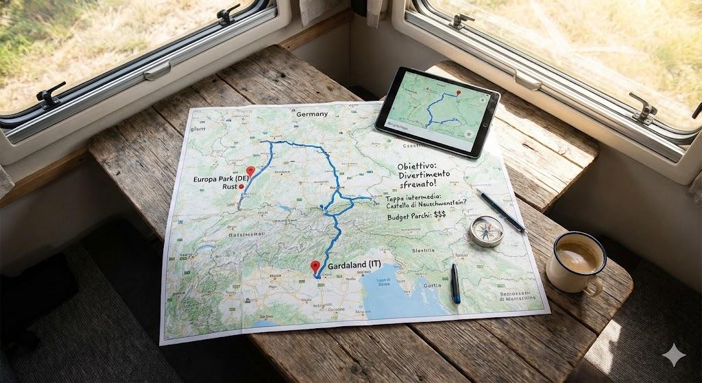 Pianificazione itinerari camper