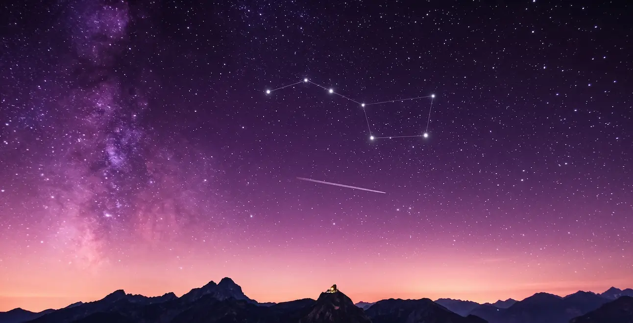 Notte in camper sotto le stelle a osservare le galassie